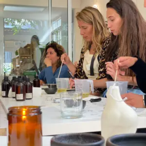 Taller de velas artesanales